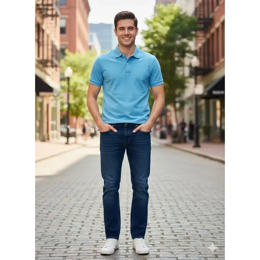 Hollister Mens 30x32 Y2K Skater Grunge Streetwear Epic Flex‎ Slim Straight Jeans